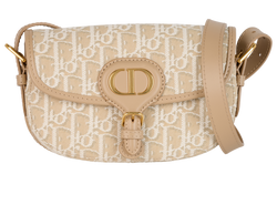 Bobby East West Crossbody, Canvas, Beige Oblique, MA1204, DB, 3*